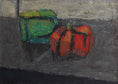 Load image into Gallery viewer, Vintage Mid Century Still Life Oil Painting -Peppers- From Sweden
