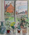 Load image into Gallery viewer, Vintage Art Interior Mid Century Oil Painting From Sweden
