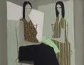 Load image into Gallery viewer, Original Mid Century Portrait Oil Painting From Sweden by F Lundqvist
