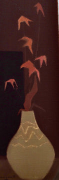 Load image into Gallery viewer, Original Mid Century Vintage Art Still Life Oil Painting From Sweden
