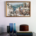 Load image into Gallery viewer, Vintage Mid Century Seascape Oil Painting From Sweden by L Herder
