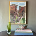 Load image into Gallery viewer, Vintage Art Room Mid Century Original Coastal Landscape from Sweden
