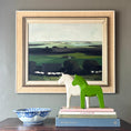 Load image into Gallery viewer, Mid Century Original Landscape Oil Painting from Sweden
