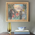 Load image into Gallery viewer, Vintage Art Room Mid Century Original Oil Painting from Sweden
