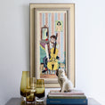 Load image into Gallery viewer, Vintage Figurative Oil Painting of a Musician from Sweden
