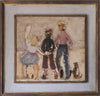 Swedish Vintage Oil Painting From Sweden By E Brandt
