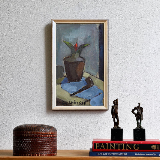 Vintage Mid Century Original Still Life Oil Painting