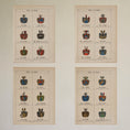 Load image into Gallery viewer, Heraldic Crests of Swedish Knights and Nobility
