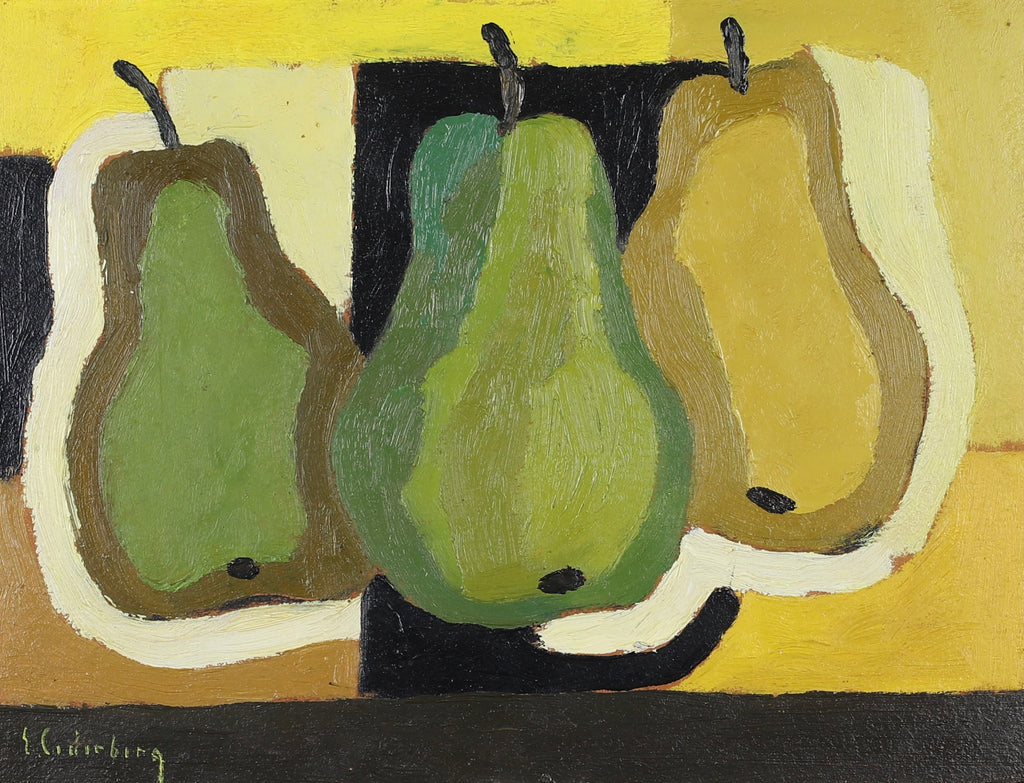 Mid Century Vintage Still Life By E Cederberg Sweden