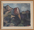 Load image into Gallery viewer, Mid Century Vintage Art Room Oil Painting By Stig Delang Sweden
