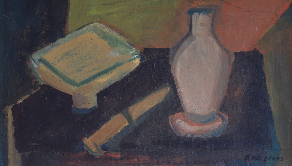 Vintage Mid Century Still Life By Bengt Delefors Sweden