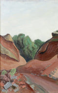 Load image into Gallery viewer, Mid Century Original Landscape Oil Painting From Sweden By A Krüger

