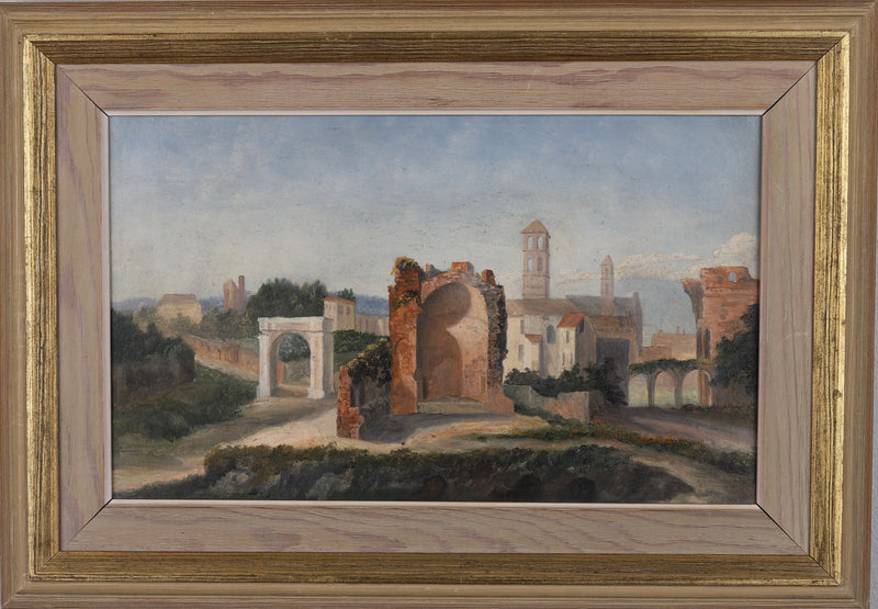 Original Vintage Classical Oil Painting From Sweden