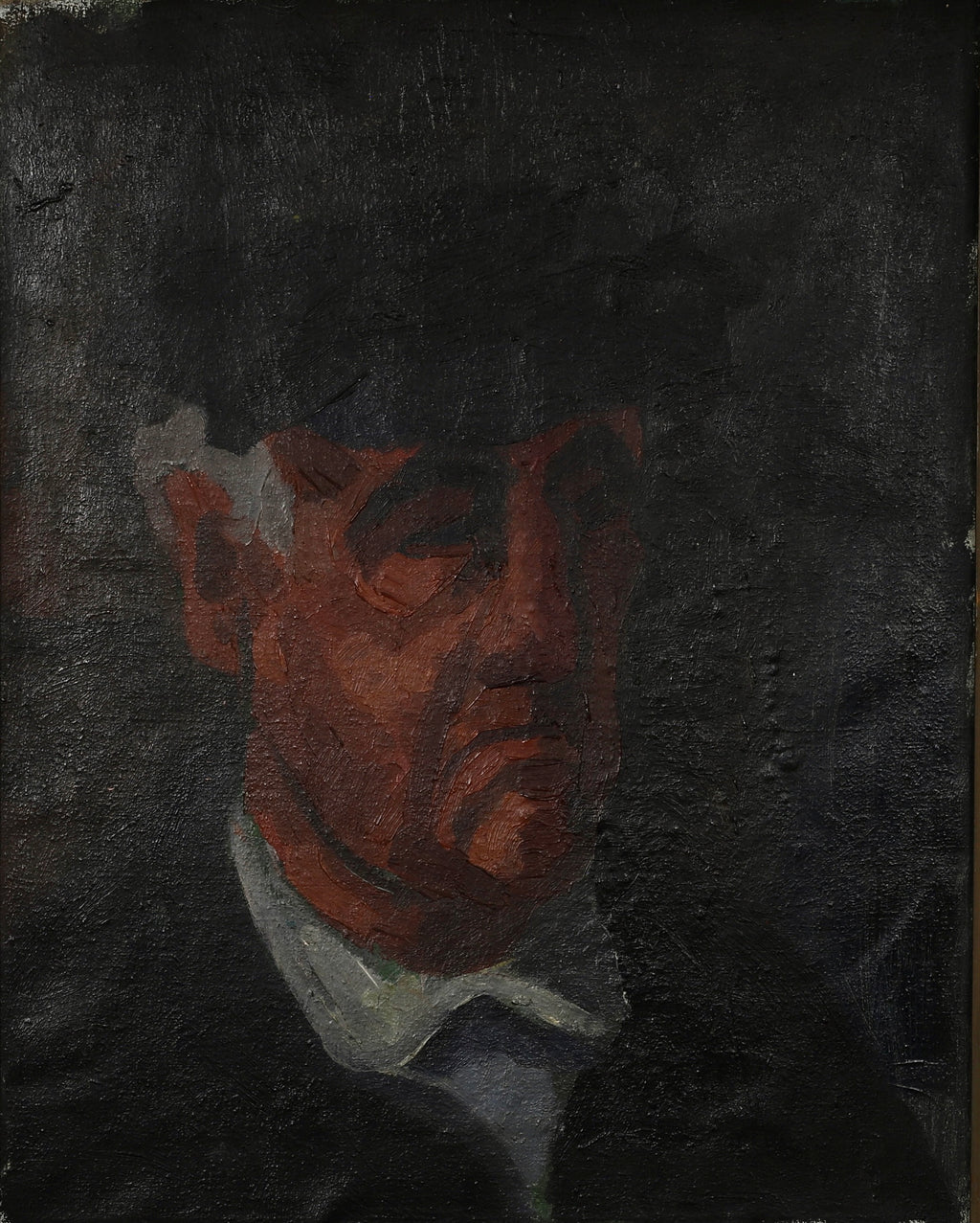 Vintage Man's Portrait From Sweden Vintage Art Room