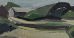 Mid Century Landscape Oil Painting By Allan Erwö 1960 Sweden
