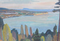 Load image into Gallery viewer, Large Mid Century Oil Painting By Ingvar Jerkeman Sweden 1956
