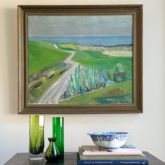 Original Vintage Oil Painting By Listed Artist A A Jönsson Sweden