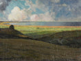 Load image into Gallery viewer, Mid Century Landscape Oil Painting From Sweden
