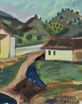 Load image into Gallery viewer, Vintage Art Original Landscape Oil Painting From Sweden
