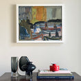 Load image into Gallery viewer, Original Vintage Coastal Oil Painting From Sweden 1978
