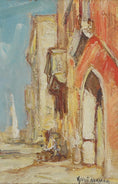Load image into Gallery viewer, Mid Century Original Oil Painting From Sweden by K Norman
