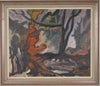 Colorful Vintage Original Landscape Oil Painting From Sweden