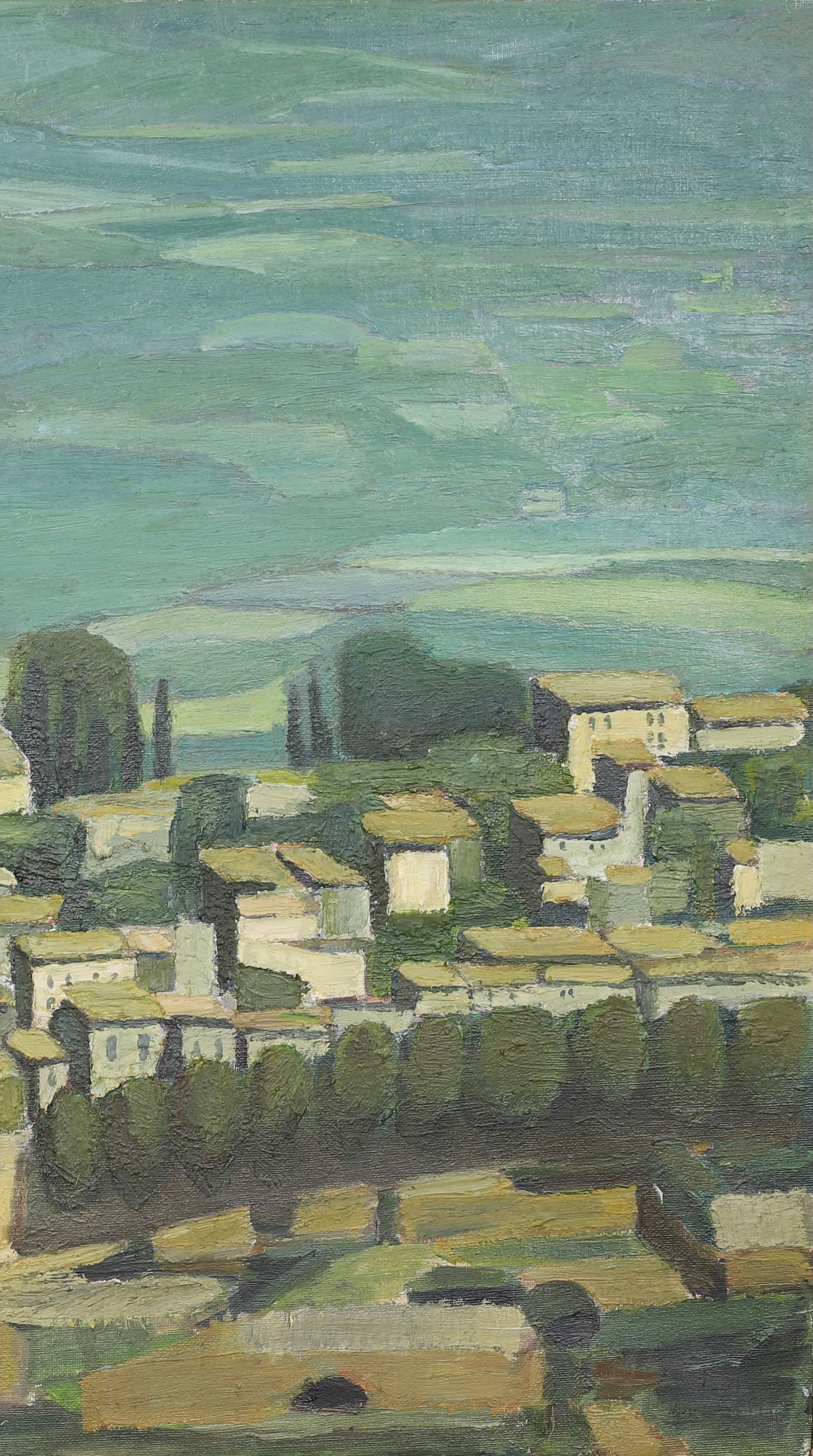Original Vintage Landscape Oil Painting From Sweden