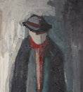 Load image into Gallery viewer, Mid Century Original Portrait Oil Painting From Sweden by K Christensen
