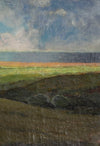 Mid Century Landscape Oil Painting From Sweden