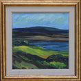 Load image into Gallery viewer, Mid Century Vintage Landscape Oil Painting By Kersti Flyckt Sweden
