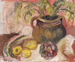 Original Vintage Still Life Oil Painting from Sweden