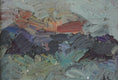 Load image into Gallery viewer, Mid Century Abstract Oil Painting From Sweden
