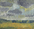 Load image into Gallery viewer, Mid Century Vintage Landscape Oil Painting By M Flyckt Sweden
