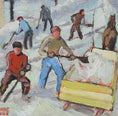 Load image into Gallery viewer, Mid Century Original Oil Painting From Sweden by Bornemark
