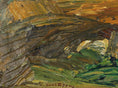 Load image into Gallery viewer, Mid Century Abstract Oil Painting By C Agge Sweden
