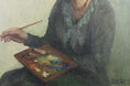 Load image into Gallery viewer, Vintage Artist Portrait By A Egnell Sweden
