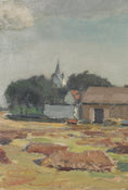 Load image into Gallery viewer, Mid Century Oil Painting From Sweden by G Isaksson
