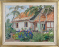 Load image into Gallery viewer, Mid Century Original Oil Painting by A Larsen 1944
