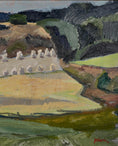 Load image into Gallery viewer, Mid Century Vintage Landscape Oil Painting From Sweden By I Jerkeman

