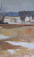 Load image into Gallery viewer, Vintage Landscape Oil Painting From Sweden By Gotthard Sandberg 1947
