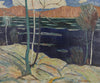 Mid Century Original Landscape Oil Painting From Sweden