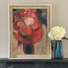 Vintage Expressionist Still Life Painting From Sweden