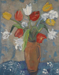 Load image into Gallery viewer, Vintage Mid Century Still Life Oil Painting By C Berndtsson Sweden
