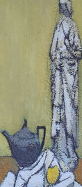 Load image into Gallery viewer, Mid Century Vintage Still Life  Oil Painting by Helge Franzèn 1951 Vintage Art Room
