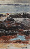 Load image into Gallery viewer, Mid Century Vintage Art Room Oil Painting By E Emmanuelsson Sweden
