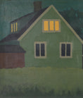 Load image into Gallery viewer, Mid Century Vintage Oil Painting From Sweden by G Larsson
