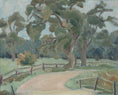 Load image into Gallery viewer, Mid Century Vintage Landscape From Sweden by W Lindberg
