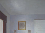 Vintage Original Oil Painting Interior Scene By Artist Carl Birksö