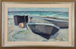 Original Vintage Seascape Oil Painting By C Berndtsson Sweden