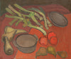 Large Vintage Mid Century Still Life From Sweden Vintage Art Room